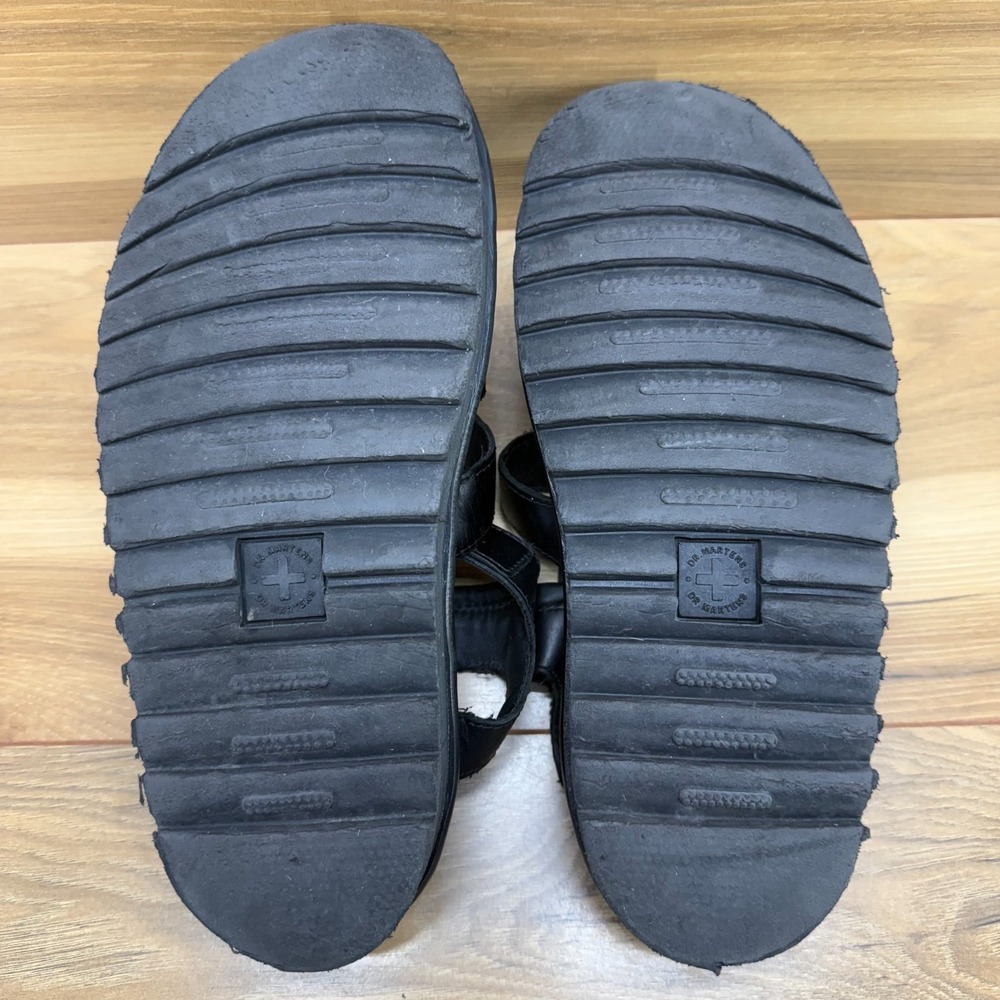 Dr.Martens Blaire Women Size 8 EU 39 Black Chunky Sandals Strappy Ankle Strap - Picture 9 of 10
